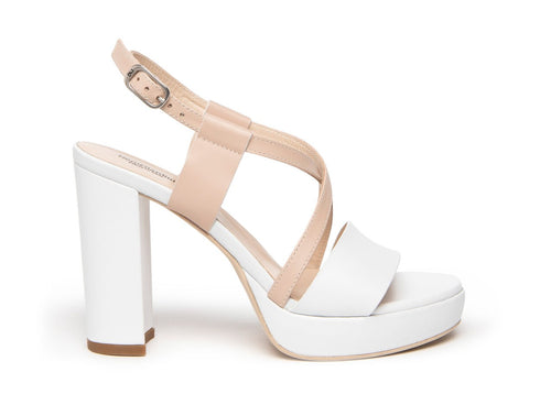 NeroGiardini Sandals Made in Italy Platform High Heel Leather