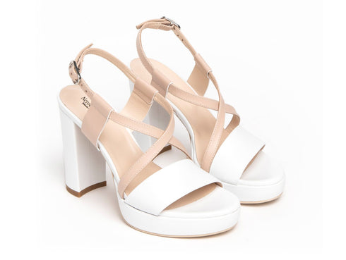 NeroGiardini Sandals Made in Italy Platform High Heel Leather