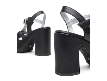 Nero Giardini Platform Heeled Sandals Leather Upper