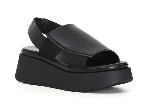 CafèNoir Woman Wedge Sandal with single leather band