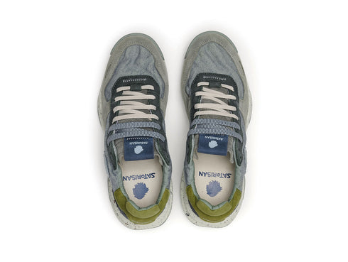 Satorisan Chacrona Scarpe Uomo Primavera Estate in Lino