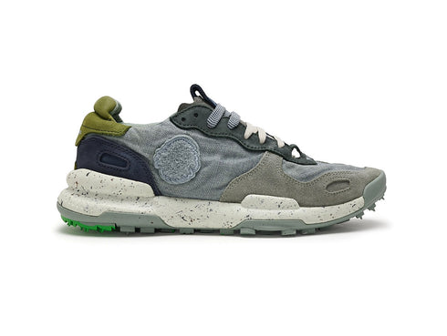 Satorisan Chacrona Scarpe Uomo Primavera Estate in Lino Vergri Blue