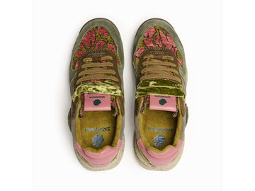 Satorisan Chacrona Shoes Fall Winter Suede Klim Green