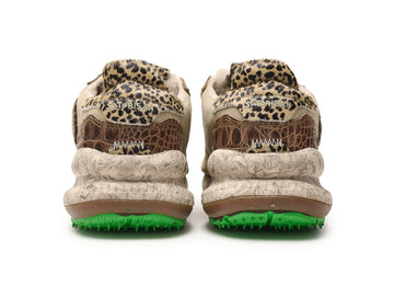 Satorisan Women's Chacrona Sneakers in Premium Driftwood Leather