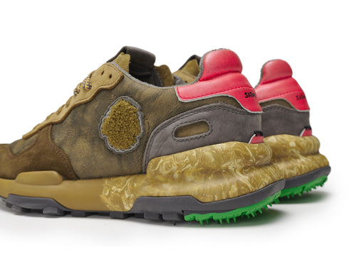 Satorisan Scarpa Uomo Chacrona in Pelle Scamosciata Premium