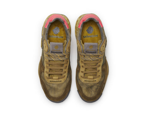 Satorisan Scarpa Uomo Chacrona in Pelle Scamosciata Premium