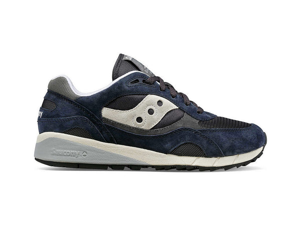 Saucony Uomo Sneakers Shadow 6000 Camoscio Tessuto Blu Navy S70441-47