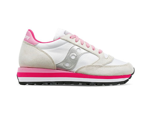 Saucony Jazz Originals Triple tomaia Tessuto Camoscio bianco S60530-30