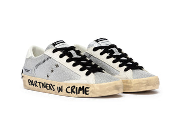 Crime London Sneaker Donna Distressed Metal Kiss Argento