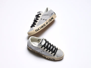 Crime London Sneaker Donna Distressed Metal Kiss Argento