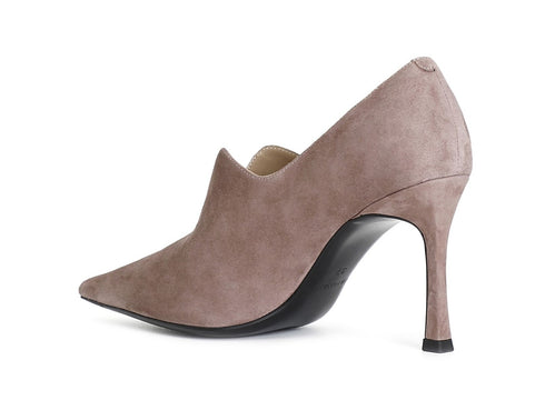 CafèNoir Women's Elegant Shoes Suede Leather Upper