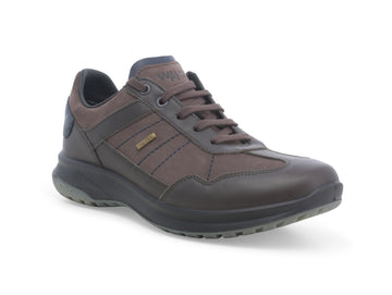 Melluso Men's Lace-up Waterproof Shoes Leather Upper