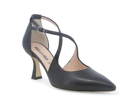 Melluso Décolleté Elegante con Cinturini Tomaia Pelle