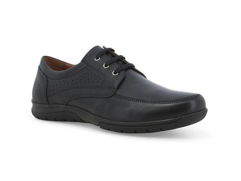 Melluso Uomo Scarpe Estive Stringate Comfort Tomaia Pelle