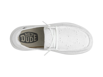 Hey Dude Womens Summer Shoes Wendy Rise Eyelet