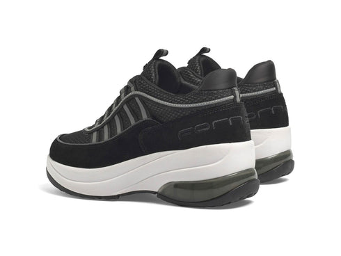 Fornarina UP Sneakers Nere Platform Scarpe Anni '90 Iconiche