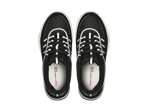 Fornarina UP Sneakers Nere Platform Scarpe Anni '90 Iconiche