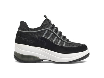 Fornarina UP Black Sneakers Platform 90s Shoes Iconic