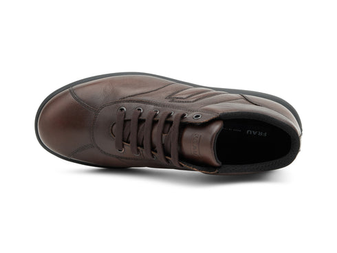 Frau Men's Mid-Height Lace-Up Shoes in Smooth Leather