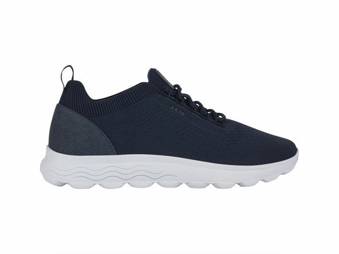 Geox Sneaker Uomo Spherica Blu Navy Jeans Denim
