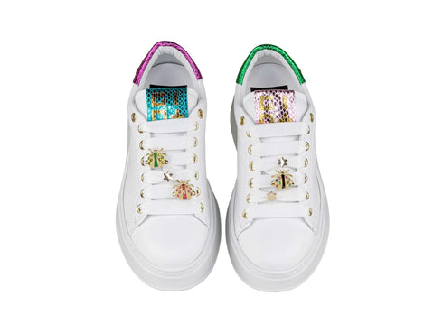 Gio+ Scarpe Gioiello Coccinella Primavera Estate Tomaia Pelle