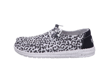 Hey Dude Women's Summer Shoes Wendy Leopard Upper Fabric