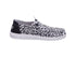 Hey Dude Scarpe Donna Estive Wendy Leopard in tessuto nero bianco 40735-097