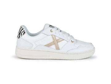 Munich Scarpe Donna Casual Legit Italy 71 con Tomaia in Pelle Bianca 8908071