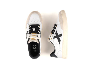 Munich Legit 120 Black and White Men's Sneakers