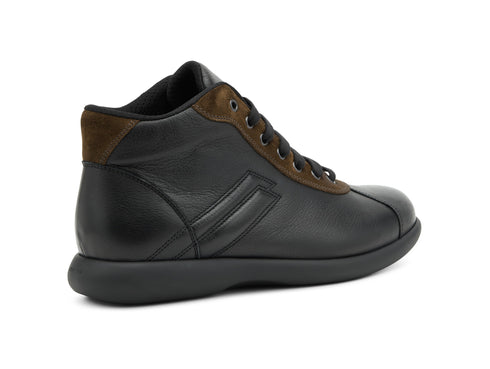 Frau Polacchino Uomo Comfort Bicolore in Pelle e Camoscio