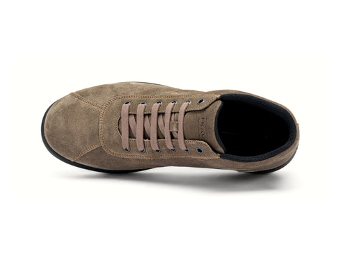 Frau uomo polacchini lacci invernali camoscio