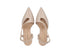 Francesco Milano Slingback Pointed Toe Leather Upper