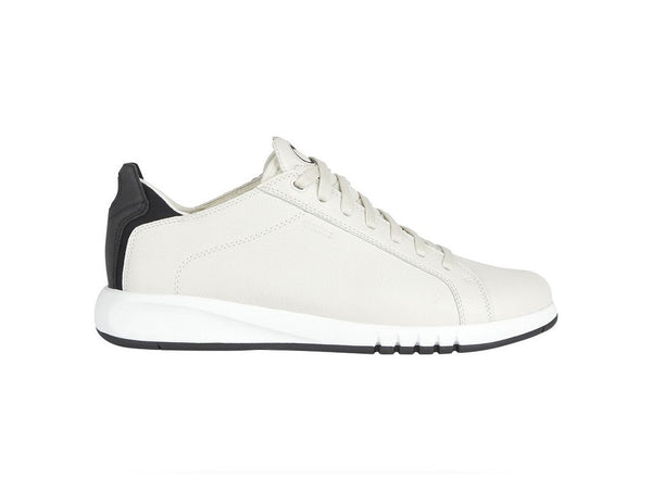 Geox Aerantis Uomo: Performance e Stile per la Primavera/Estate White Black u357fa