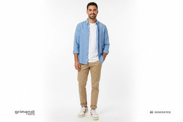Outfit Smart Casual Uomo - AI-Generated Model