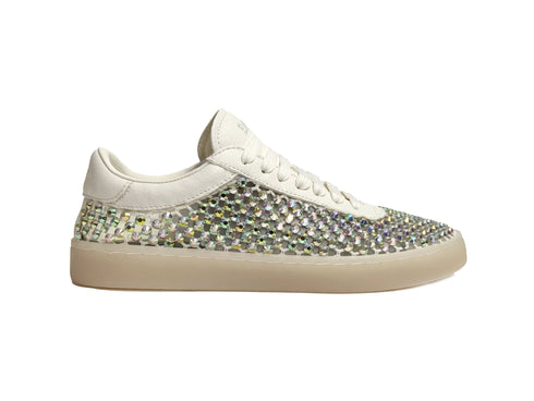 Back 70 Glam Strass 61 Donna Sneakers Estiva Elegante Bianco