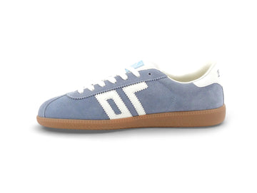 Back 70 Shelly Men's Suede Light Blue Honey Sole Sneaker