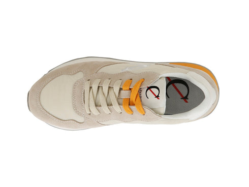 CafèNoir Women's Spring Summer Sneakers Upper Suede Fabric