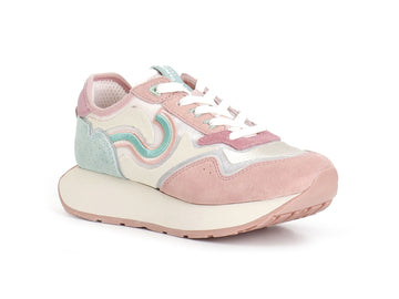 CafèNoir Multicolor Platform Women's Running Sneaker