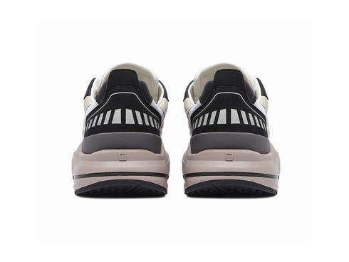 D.A.T.E Sneakers FUGA Men Upper Leather Fabric White Black