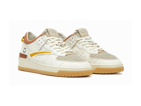 D.A.T.E. Sneakers Torneo Men Fall Winter Upper Natural Leather