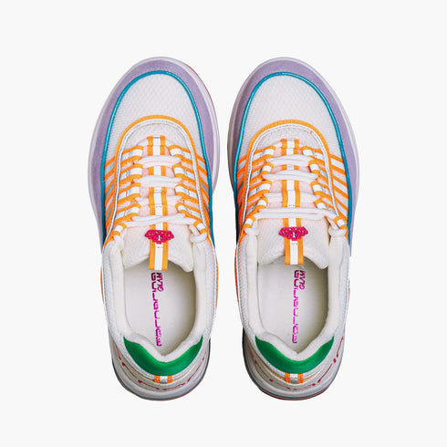 Fornarina UP Women's Multi Lavender Sneakers Spring Summer