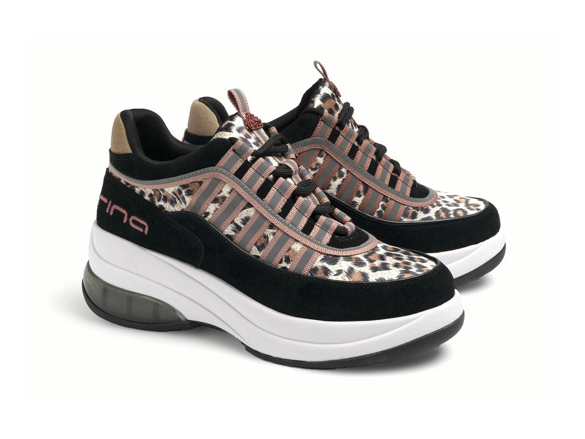 Running Shoes Fornarina Sneakers Con Zeppa Fornarina Sneakers UP