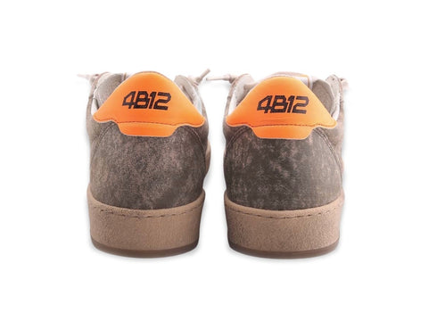 4B12 Play New Men's Sneakers Spring Summer Leather Upper