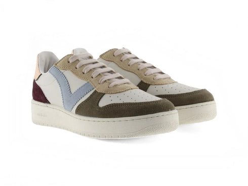 Victoria Sneakers Lacci Donna Madrid Tomaia Pelle