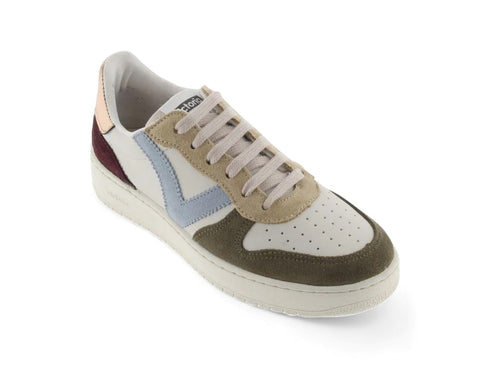 Victoria Sneakers Lacci Donna Madrid Tomaia Pelle