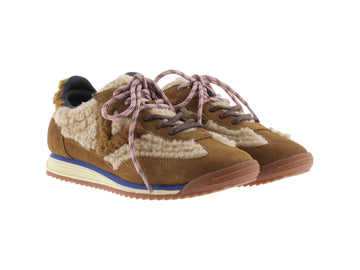 Victoria Women's Sneakers Saturno in Tan and Beige