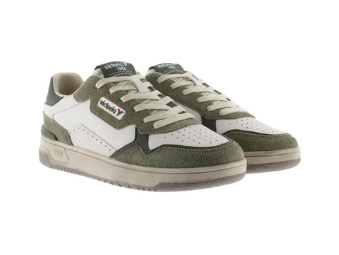 Victoria Sneakers Uomo Stringate Color Block C80 Tomaia Pelle