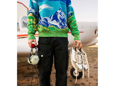 Victoria Sneakers Uomo Stringate Color Block C80 Tomaia Pelle