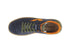 Victoria Smash Men's Sneaker in Navy Blue and Orange Suede