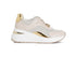 CafèNoir Sneaker Running Donna con Dettagli Oro e Gioielli Removibili Beige C1DN9500M001